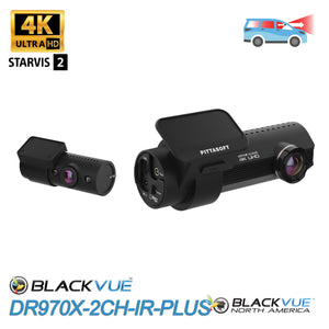 BlackVue DR970X-2CH-IR-PLUS 4K Cloud Connected Dash Cam