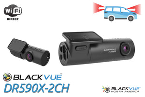 New and For Sale At BlackVue North America | BlackVue DR590X-2CH Dual Lens Dash Cam with WiFi
