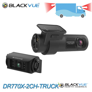 BlackVue DR770X-2CH-TRUCK Front and Waterproof Rear Exterior 1080p Dash Cam