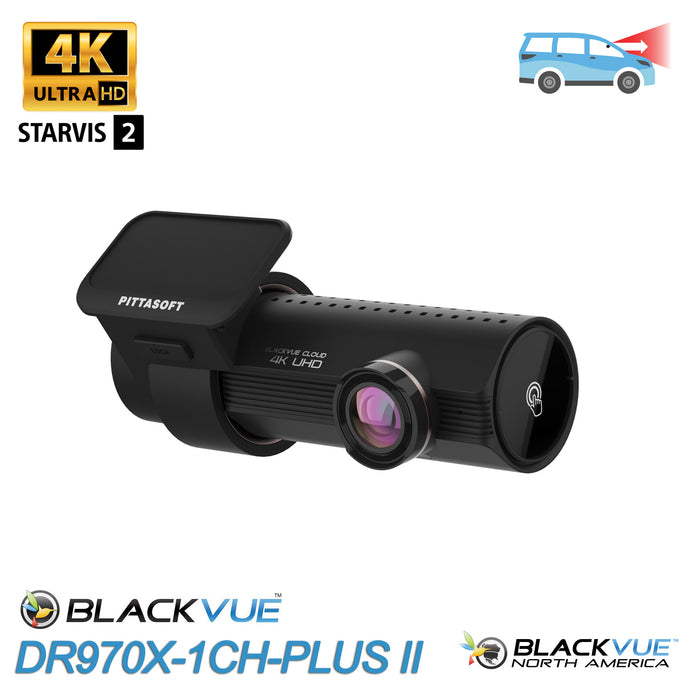 BlackVue DR970X-1CH-PLUS II 4K GPS WiFi Cloud-Ready Single Lens Dash Cam