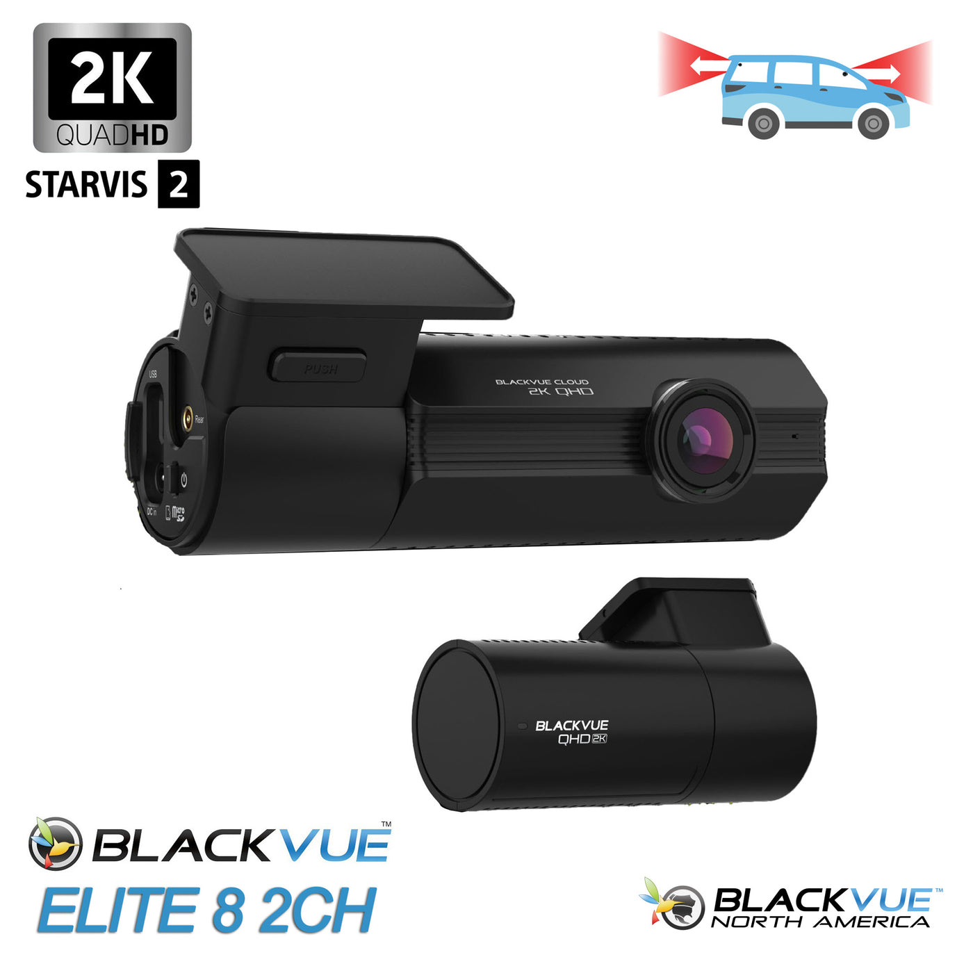 BlackVue DR900X‑2CH Plus (4K)
