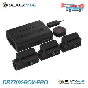 BlackVue DR770X-BOX-PRO Dash Cam for Front, Interior & Rear