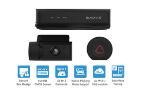 BlackVue DR770X-BOX-PRO Dash Cam for Front, Interior & Rear