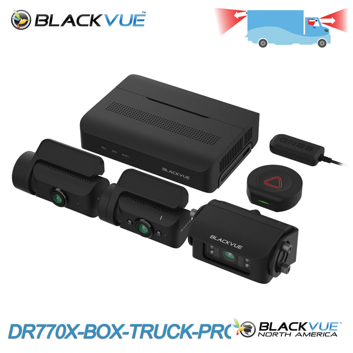 BlackVue DR770X-BOX-TRUCK-PRO Dash Cam for Front, Interior & Exterior Rear