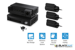 BlackVue DR770X-BOX-TRUCK-PRO Dash Cam for Front, Interior & Exterior Rear