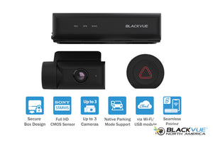 BlackVue DR770X-BOX-TRUCK-PRO Dash Cam for Front, Interior & Exterior Rear