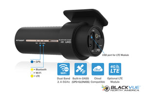BlackVue DR970X-2CH-IR-PLUS 4K Cloud Connected Dash Cam