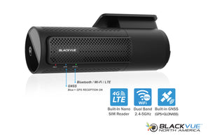 BlackVue DR970X-2CH-LTE-PLUS Dual Lens 4K GPS WiFi Dash Cam w/ Built-In 4G-LTE For Front/Rear