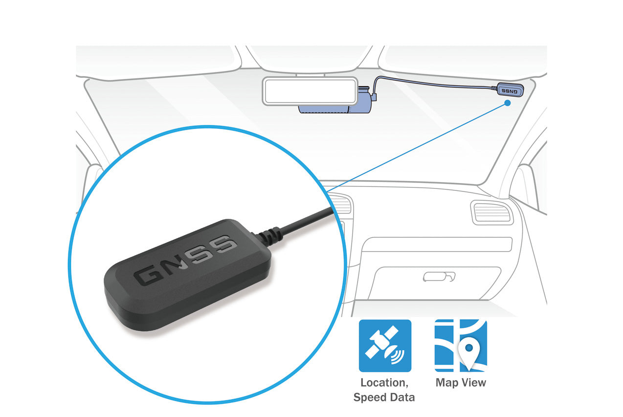 Shop GPS Antenna for BlackVue 970/770x Box Dash Cams | GNSS-USB1