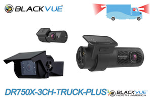 BlackVue DR750X-3CH-TRUCK-PLUS Cloud-Ready Dash Cam
