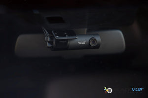 Example In-Car Image of Front-Facing Camera | BlackVue DR590X-2CH Dual Lens Dash Cam with WiFi