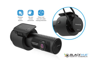 Optional Tamper-Proof Case to Prevent Unauthorized Access to the Memory Card and Cables | BlackVue DR750X-1CH-PLUS Single Lens GPS WiFi Dash Cam | BlackVue North America