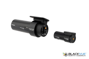 Front-Facing & Rear-Facing Cameras, Angled Rear View | BlackVue DR750X-2CH-PLUS | BlackVue North America