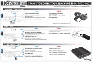 3 Methods To Install/Power Your DR900X-2CH-IR-PLUS | DR900X-2CH-IR-PLUS | BlackVue North America