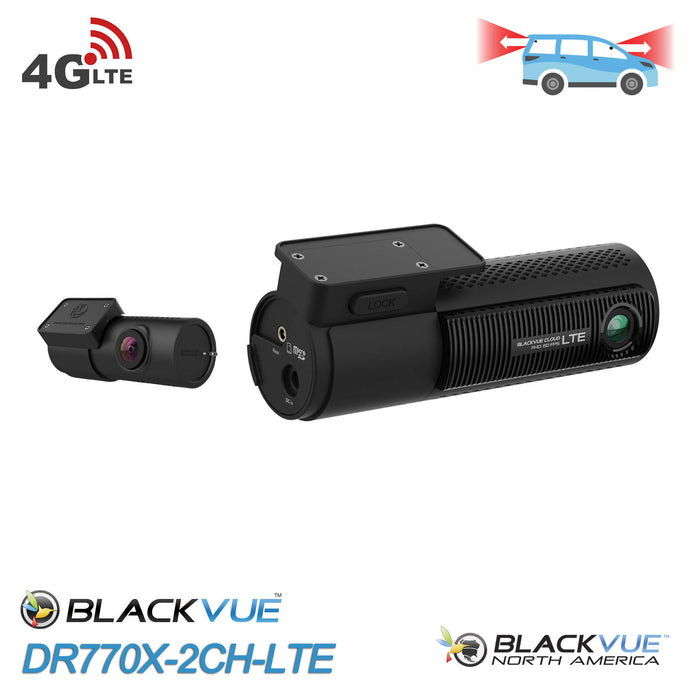 BlackVue DR770X-2CH-LTE 1080p LTE Front + Rear Dash Cam With SIM Card